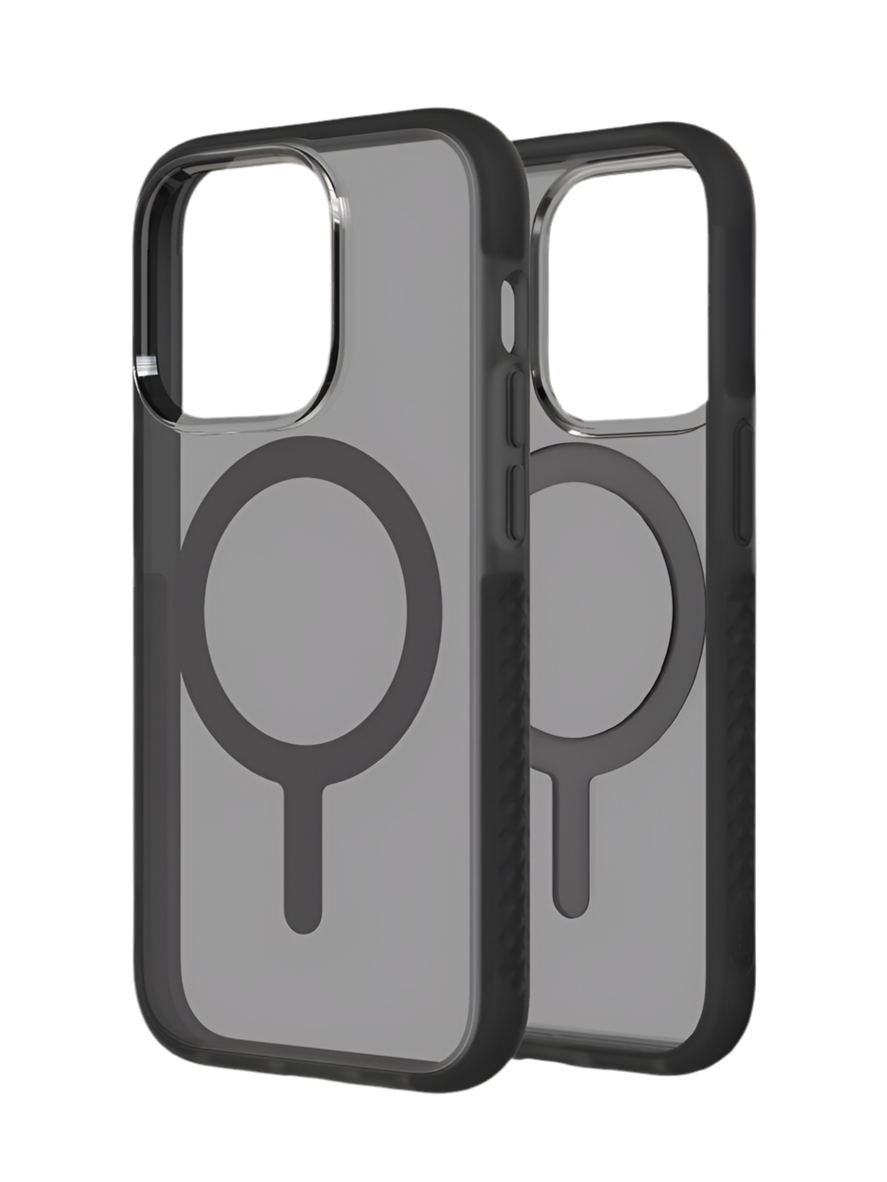 Black Transparent MagSafe Case