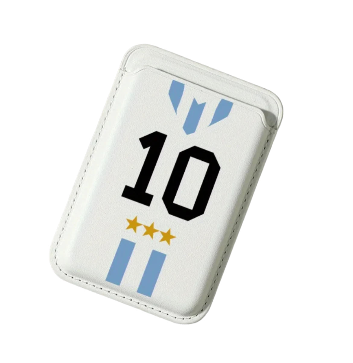 Number 10 Leather Magnetic Card Holder
