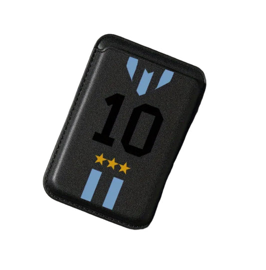 Number 10 Leather Magnetic Card Holder